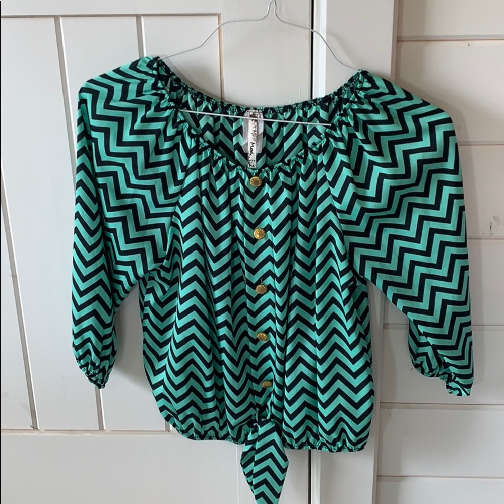 Chevron blouse